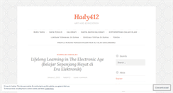 Desktop Screenshot of hady412.wordpress.com