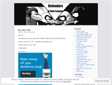 Tablet Screenshot of npfansite.wordpress.com