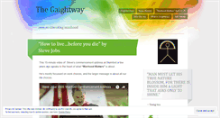 Desktop Screenshot of gaightway.wordpress.com