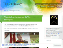 Tablet Screenshot of gaightway.wordpress.com