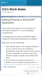 Mobile Screenshot of cggis.wordpress.com