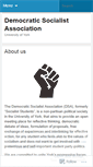 Mobile Screenshot of demsoc.wordpress.com
