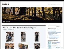Tablet Screenshot of bikerspakorro.wordpress.com