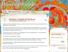 Tablet Screenshot of maureenwartski.wordpress.com