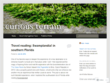 Tablet Screenshot of curiousterrain.wordpress.com