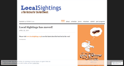 Desktop Screenshot of localsightingsfilmfest.wordpress.com