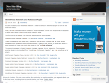 Tablet Screenshot of neositeblog.wordpress.com