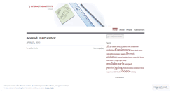 Desktop Screenshot of interactiveinstituteumea.wordpress.com