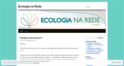 Desktop Screenshot of ecologianarede.wordpress.com
