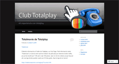 Desktop Screenshot of clubtotalplay.wordpress.com