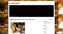 Desktop Screenshot of brandiknight39.wordpress.com