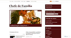 Desktop Screenshot of chefedefamilia.wordpress.com