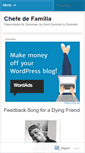 Mobile Screenshot of chefedefamilia.wordpress.com
