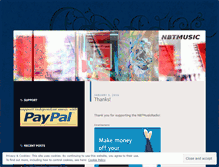 Tablet Screenshot of nbtmusicradio.wordpress.com
