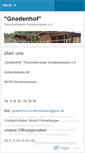 Mobile Screenshot of gnadenhofsondershausen.wordpress.com