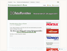 Tablet Screenshot of fotomarathon.wordpress.com