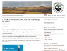 Tablet Screenshot of celticonnect.wordpress.com