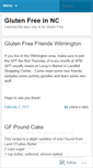 Mobile Screenshot of glutenfreenc.wordpress.com