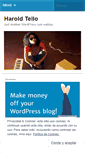 Mobile Screenshot of haroldtello.wordpress.com
