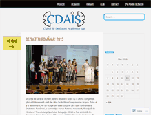 Tablet Screenshot of cdais.wordpress.com