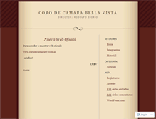 Tablet Screenshot of corodecamarabellavista.wordpress.com