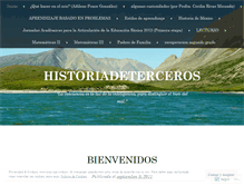 Tablet Screenshot of historiadetercero.wordpress.com