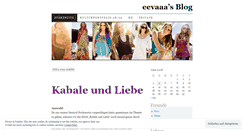 Desktop Screenshot of eevaaa.wordpress.com