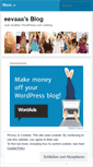 Mobile Screenshot of eevaaa.wordpress.com