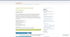 Desktop Screenshot of mudhook.wordpress.com