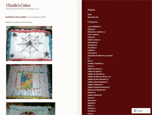 Tablet Screenshot of charlycakes.wordpress.com