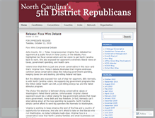 Tablet Screenshot of nc05.wordpress.com