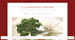 Desktop Screenshot of merendasinoira.wordpress.com