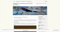 Desktop Screenshot of extincionchile.wordpress.com