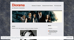 Desktop Screenshot of dioramablog.wordpress.com