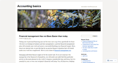 Desktop Screenshot of accountingbasics4all.wordpress.com