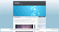 Desktop Screenshot of geekoblog.wordpress.com