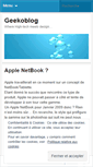 Mobile Screenshot of geekoblog.wordpress.com
