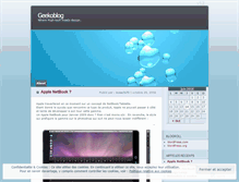 Tablet Screenshot of geekoblog.wordpress.com