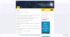 Desktop Screenshot of pastorroxton.wordpress.com
