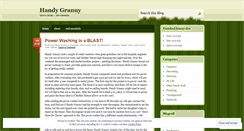 Desktop Screenshot of handygranny.wordpress.com