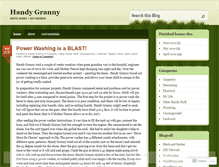 Tablet Screenshot of handygranny.wordpress.com