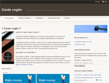 Tablet Screenshot of contecogito.wordpress.com