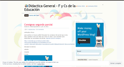 Desktop Screenshot of didacticagriselda.wordpress.com