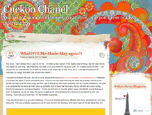 Tablet Screenshot of cuckoochanel.wordpress.com