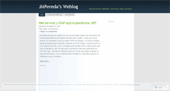 Desktop Screenshot of jmpereda.wordpress.com