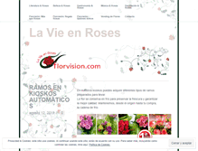 Tablet Screenshot of florvision.wordpress.com