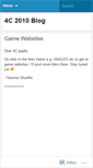 Mobile Screenshot of 4c2010.wordpress.com
