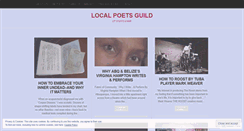 Desktop Screenshot of localpoetsguild.wordpress.com