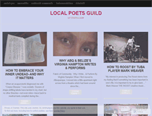 Tablet Screenshot of localpoetsguild.wordpress.com