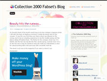 Tablet Screenshot of collection2000fabset.wordpress.com